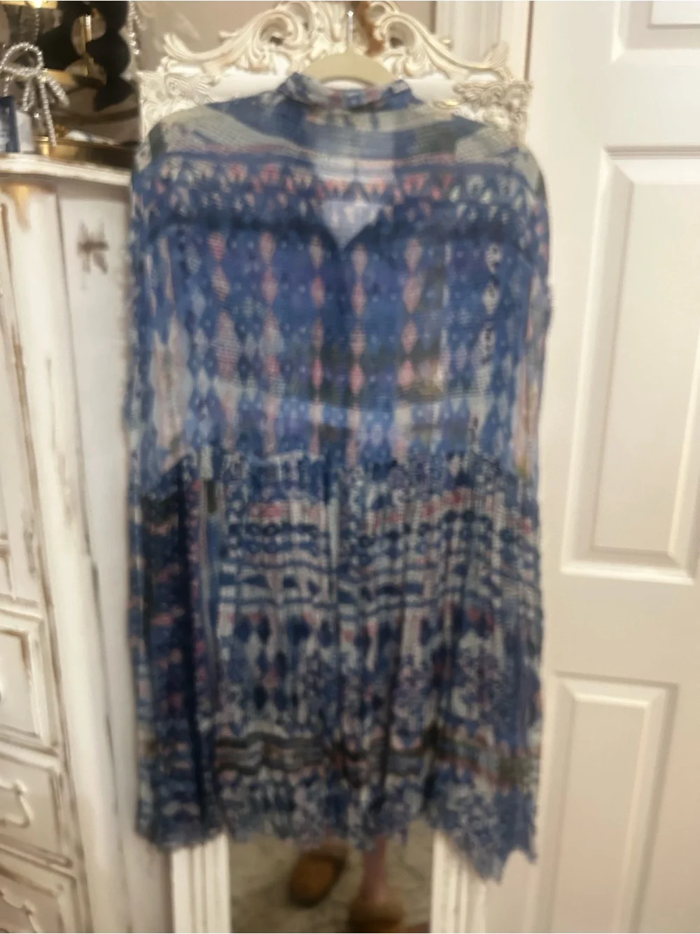 Free people one empire kimono tunic large